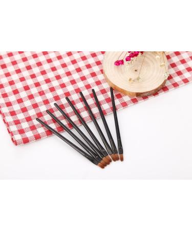 50-Piece Lip Brush Set - Pro Multifunctional Makeup Brushes for Lipstick and Gloss Application in Black - Buy Online on GoSupps.com