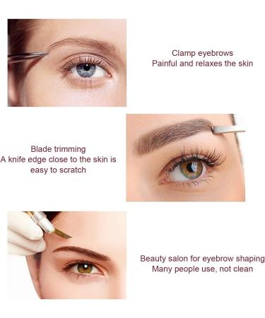 Eyebrow Shaver Micro Magnetic Stainless Steel Material Eyebrow Trimmer for Simple and for Self-use for Various Eyebrow Shape - Buy Online on GoSupps.com