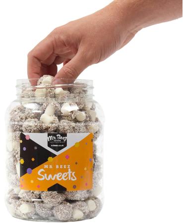 Mr Beez Sweets | Coconut Mushrooms | Choice of Classic Retro Sweets Available | 24x14cm | 1150 Grams - Buy Online on GoSupps.com