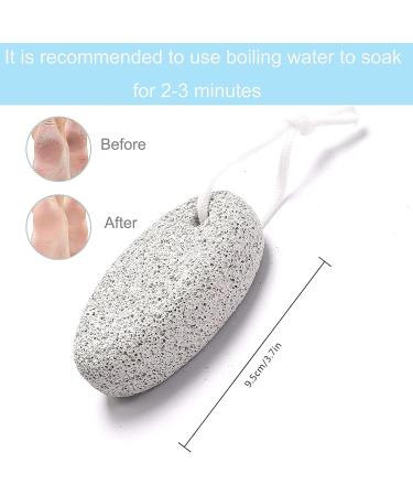3pcs Natural Pumice Stone for Feet and Hands - Foot Scrubber for Dead Hard Skin - Avos Deals Global - Buy Online on GoSupps.com