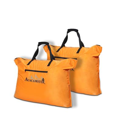 AUSCAMOTEK Scent Control Bags for Hunting Clothes and Accessories Water-Resistant 33 x24 inches Orange 2