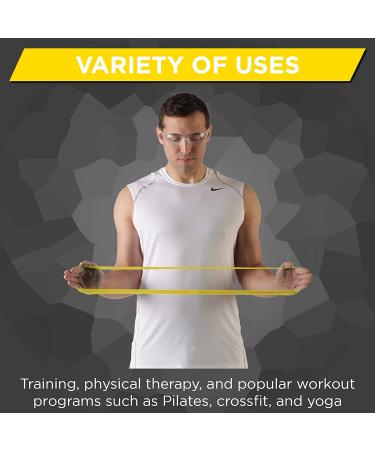 THERABAND Yellow Resistance Band Loop - Thin | Buy Online - Buy Online on GoSupps.com