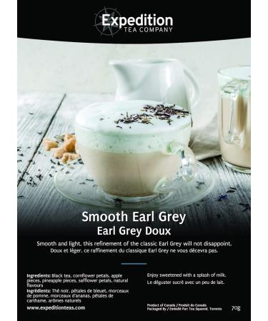 Smooth Earl Grey Loose Leaf Tea Premium Black Tea with Bergamot and Vanilla 70g - Buy Online on GoSupps.com