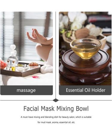 KALLORY Essential Oil Mixing Dish - Ceramic Spa Bowl for Facial Masks & Aroma Oils | Blue - Buy Online on GoSupps.com