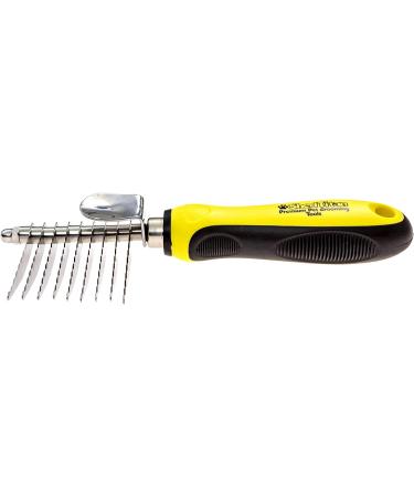 ShedTitan Pet Grooming Tools Bundle - Undercoat Rake & Dematting Comb for Dog, Cat & Horse - Detangler, Dematter, Deshedder - Long/Medium Hair - Buy Online on GoSupps.com