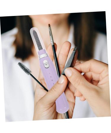 Healeved Electric Eyelash Curler Heater Heated Eyelash Curler Practical Lash Curler Handheld Lash Curler Makeup Tool Handheld Eyelash Curler Eyelash Accessory Caliper Household Abs Purple - Buy Online on GoSupps.com