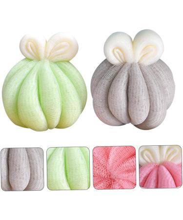 Beavorty 2pcs Bath Balls - Shower Puff & Scrubber for Bubble Bath | Bathing Accessories & Tools - Buy Online on GoSupps.com