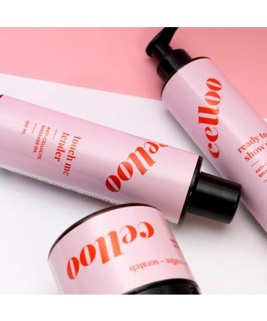 ABR Distribution Celloo Cream AntiCellulite for Women 200 ml Body lotion for dry skin lotion against cellulite and stretch marks with avocado oil ginger root extract - Buy Online on GoSupps.com