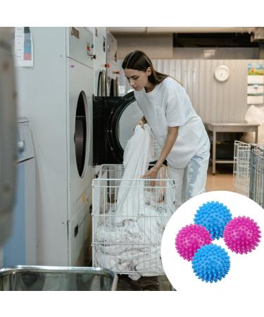 Rumyve 4pcs Clean Laundry Balls Silicone Laundry Balls Reusable Tumble Dryer Fabric Softener Washing Machine Balls - Buy Online on GoSupps.com