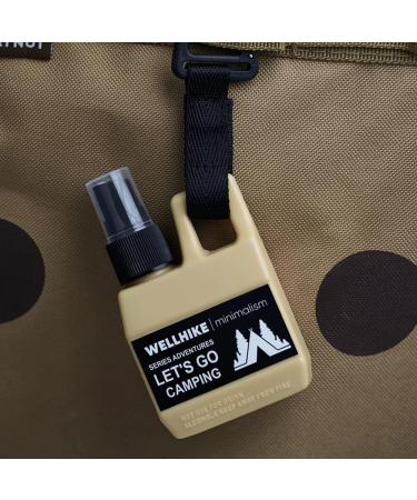 ARVALOLET 80ml Refillable Perfume Spray Bottle with Hook Tape for Travel and Outdoor 1qn0ub7ly4ak6vm6kb3 Khaki - Buy Online on GoSupps.com