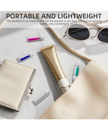 Contact Lens Extraction Tool Set - 4 Piece Silicone Suction Cups for RGP & Scleral Lenses - Pink Green Blue White - International Shipping Available - Buy Online on GoSupps.com