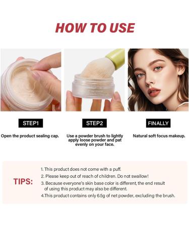 Bestvisse Korean Silky Loose Powder for Oily Skin Matte Makeup Effect Long Lasting Soft Finish Conceal Pores - Buy Online on GoSupps.com