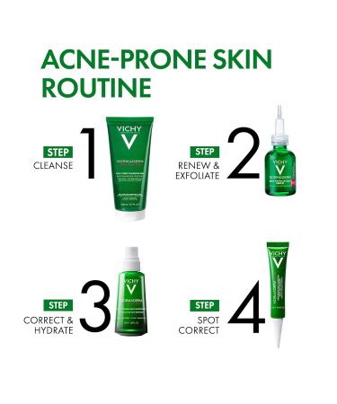 Vichy Normaderm BHA Exfoliating Serum - Salicylic Acid Acne Treatment & 4% Glycolic Acid for Clear Skin | Gentle Face Exfoliator for Blackheads & Blemishes | 1.01 Fl. Oz - Buy Online on GoSupps.com