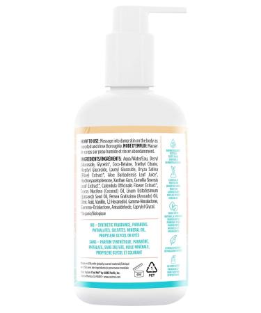 C'est Moi Vanilla Vibes Cleansing Body Wash | Hydrating Aloe and Avocado Oil Formula | 10 fl oz - Buy Online on GoSupps.com