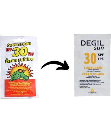 Croc Bloc Sunscreen 10ml CrocPac SPF 30 Broad Spectrum Bulk Pack Of 50-(Packaging May Vary) - Buy Online on GoSupps.com