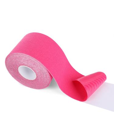 Pink Athletic Tape Kinesiology Sports Tape for Injury Provides Stability to Muscle and Joint Promotes Recovery and Support
