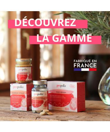 PROPOLIA - nergie Vitale - Fabriqu en France - Compl ment alimentaire Fatigue Tonus Immunit - Miel Propolis Gel e Royale Ac rola & Ginseng - 100% naturel Cure de 15 jours Unique - Buy Online on GoSupps.com