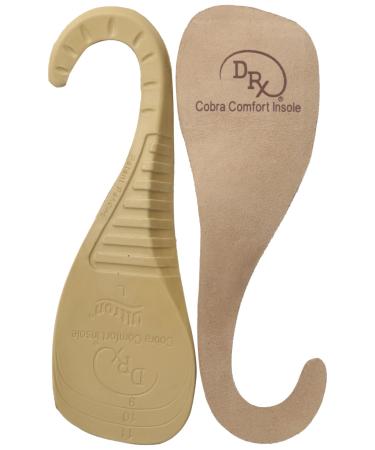 Klogs Footwear DRX COBRA COMFORT FOOTBEDS TAN FABRIC SIZE S Shoe Accessory Tan Fabric S Medium US