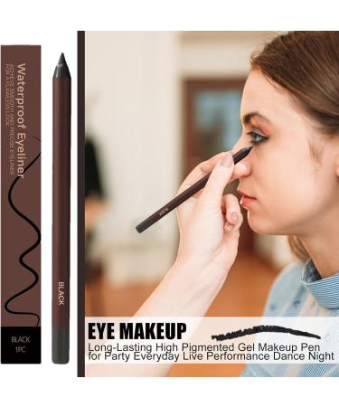 Eyeliners tanches Eyeliners Noirs Imperm ables - Stylo Maquillage Gel Longue Tenue Pigmentation Intense pour Soir e Quotidien Spectacle Danse Nuit - Buy Online on GoSupps.com
