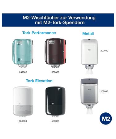 Tork Centrefeed Paper Wiping Cloths White M2 - Absorbent 6 Rolls | Buy Online for International Shipping - Buy Online on GoSupps.com