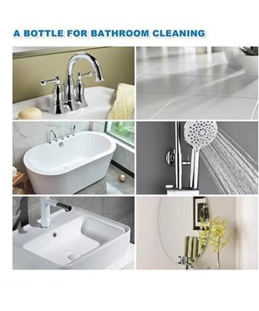 Acssart Bathroom Descaler Acssart Foam Cleaner Acssart Bathroom Cleaner with Clean and Care Accessories Efficient Bathroom Cleaner with Spray Nozzle Bathroom Descaler Foam Cleaner 1*pcs - Buy Online on GoSupps.com