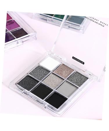 Healeved 4 Pcs Eye Shadow Palette Eye Shadow Plate Colorful Eyeshadow Palette Glitter Eyeshadow Plastic - Buy Online on GoSupps.com