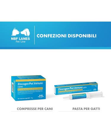 NBF Lanes | Zincogen Pet Immuno Dog 60 Tasty Tablets for the normal functioning of the Dog's Immune System - Buy Online on GoSupps.com