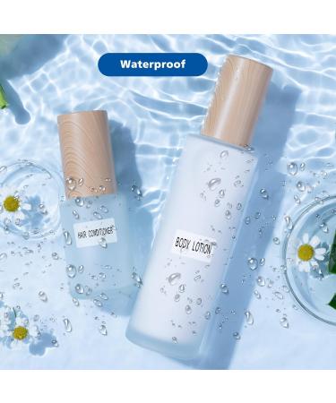 600 Pcs Labels for Toiletry Bottles Mabor Waterproof Labels for Bottles(20 Sheets) Sticky Labels Sufficient Quantity-Share The Wonderful Labels with Friends Traveling - Buy Online on GoSupps.com