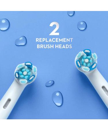 Oral-B iO Ultimate Clean Replacement Brush Heads - White (2 Pack) - Buy Online on GoSupps.com