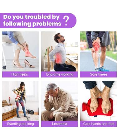 Medic Blood Circulation Stimulator - EMS Foot Massager for Improved Blood Flow Leg Relaxation & Neuropathy Relief | Silver Violet - Buy Online on GoSupps.com