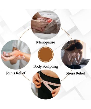 Jecanori Lymph Drainage Magnetic Bracelets and Rings - Copper Magnetic Jewelry Set for Women | Strong 3500 Gauss Magnets | Adjustable Size | Gift Box Included - Buy Online on GoSupps.com