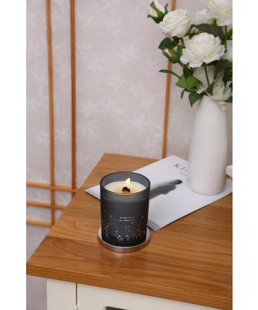 White Sage Sea Salt Candle | Cleansing Aromatherapy Scented Candle | Wood Wick Relaxing Beach Candle for Home | Energy Cleansing for Men & Women - Buy Online on GoSupps.com