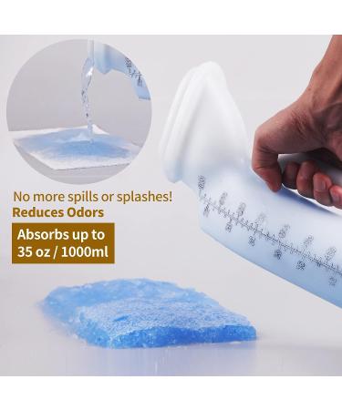 Bed Pan Set with Disposable Liners, Absorbent Pads, and Gloves - Comfortable Contoured Design for Elderly Men and Women - Buy Online on GoSupps.com