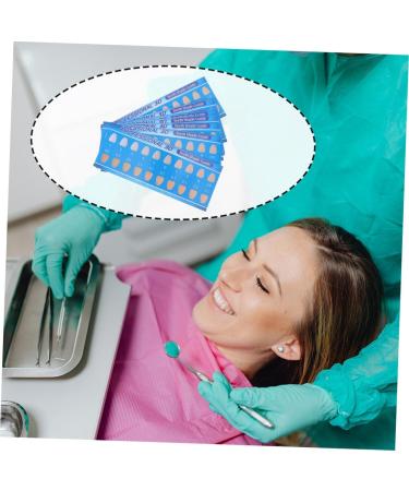 Gatuida 60 STK Dental Color Card Guide | Tooth Bleaching Color Key | Disposable Oral Care Tool for Perfect Smile - Buy Online on GoSupps.com