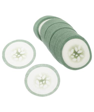 Healeved 100pcs Eye Mask Skin Care Eye Paper Ponds Wipes Sleeping Eye Pads Cucumber Eye Patches Eye Pads for Facials Face Tools Eye Film Paper Miss Anti Wrinkle Patch Eyes Non-woven Fabric