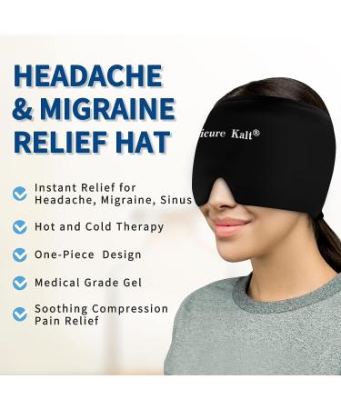 Physicure Kalt Headache & Migraine Relief Hat - Cold Therapy Cap for Sinus & Stress Relief - Buy Online on GoSupps.com