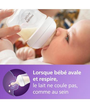 Philips Avent Natural Response 330 ml Baby Bottle Flow 4 (3 months and up) SCY906/11 - Buy Online on GoSupps.com