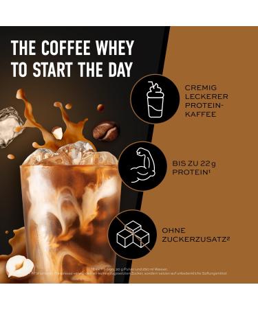 ESN FlexPresso Protein Coffee - Hazelnut Macchiato 908g | Creamy Protein Drink with 22g Protein | Tested Quality - Made in Germany - Buy Online on GoSupps.com