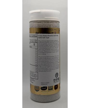 INSANGA 9 times baked bamboo salt 300G Table salt type - Buy Online on GoSupps.com