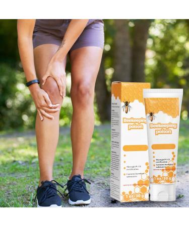 New Bee Venom Gel & Extract - Herbal Honey Gel Cream for All Skin Types (30ml x 2) | Joint Support & Skin Care - Buy Online on GoSupps.com