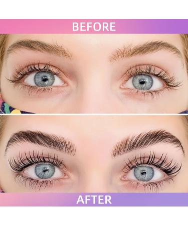 Libeauty Eyelash Lift and Tint Kit Eyelash Perming Kit Eyelash Lift Kit and Tint Large Capacity Fast Perm Suitable for Salon and Home Use - Black - Buy Online on GoSupps.com