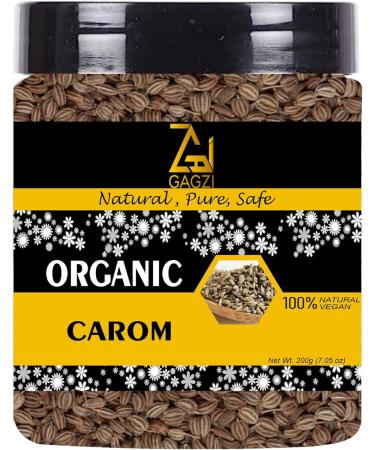 GAGZI All Natural Organic Spices Carom 100 Gram (Packing May Be Vary) Pack of 1 100 Gram 3.35 oz - Buy Online on GoSupps.com