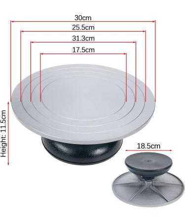 YaeGarden Heavy Duty 12 Sculpting Wheel - Metal Construction Turntable with Ball Bearings - Buy Online on GoSupps.com