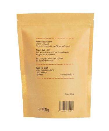 Premium Himalayan Salt - Coarse & Fine 400g & 900g | Natural Rock Salt from Pakistan - Additive-Free Pink Crystal Salt for Mills & Connoisseurs - Buy Online on GoSupps.com