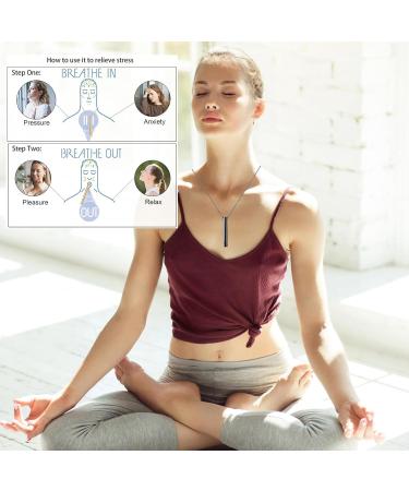 3-Piece Breath Necklace for Smoking Cessation | Effective Stop Smoking Aid & Stress Reduction | Unisex Design - Buy Online on GoSupps.com