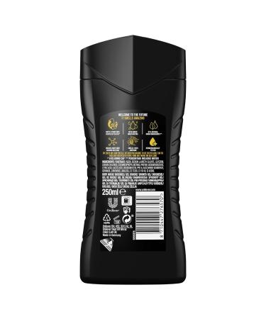 AX 3-in-1 Shower Gel & Shampoo - Dark Textation | All-Day Fresh Fragrance | Dermatologically Tested | 6 x 250 ml | International Shipping - Buy Online on GoSupps.com