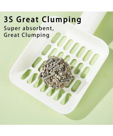 Gefryco 5-in-1 Mixed Tofu Cat Litter with Bentonite Natural Rapid Clumping Cat Litter Low Tracking Dust-Free and Scent Free Ultra Water Absorbent and Fast Drying Water Flushable 3.6kg*1bag - Buy Online on GoSupps.com