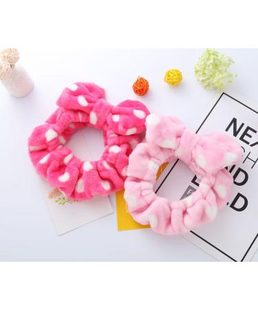 Hairizone Cosmetics Big Bowknot Headbands for Washing Face & Spa - Soft Pink Hair Bands for Women & Girls - Buy Online on GoSupps.com