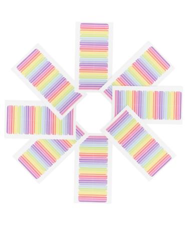 minkissy 8 Sheets Traceless Wig Film Lace Wig Bald Cap Adhesive Wig Strips for Edges Wig Glue Lace Glue for Wigs Wig Stuff Wig Installation Kit Hair Ribbons Wig Adhesive Fiber Scalp Tape