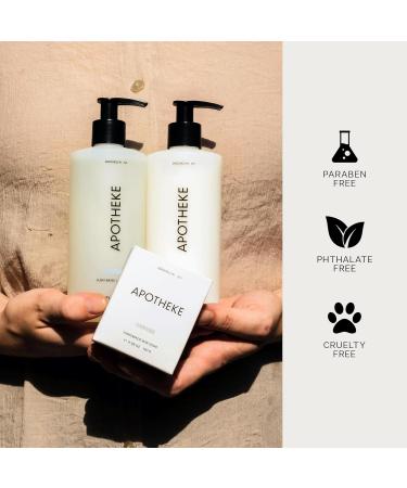 APOTHEKE Scented Hand & Body Lotion Canvas - 10 Fl Oz Nourishing Body Moisturizer Cream for Dry Skin - Gentle Daily Skincare for Men & Women with Natural Ingredients All Skin Types - Buy Online on GoSupps.com
